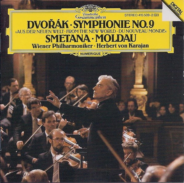 CD Herbert Von Karajan — Dvorak, Smetana: Symphonie Nr. 9 • Die Moldau фото
