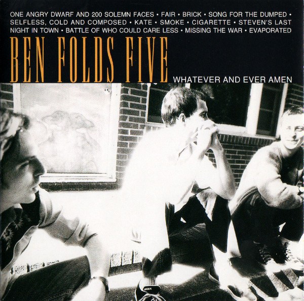 CD Ben Folds Five — Whatever And Ever Amen фото