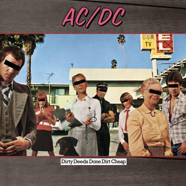 CD AC/DC — Dirty Deeds Done Dirt Cheap фото