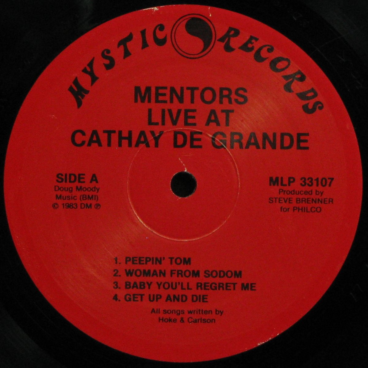 LP Mentors — Live At Whisky A Go-Go / Cathay De Grande фото 3