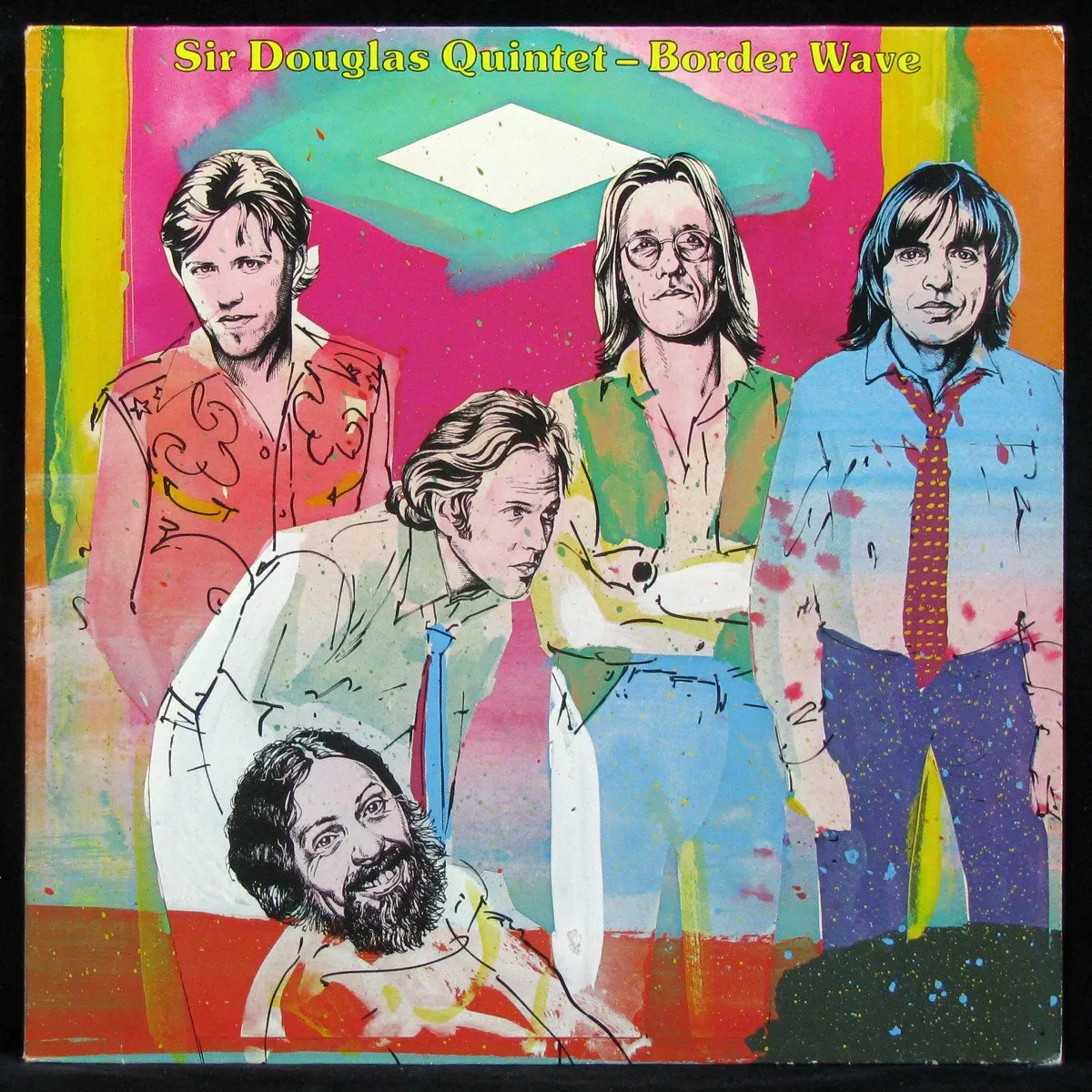 LP Sir Douglas Quintet — Border Wave фото