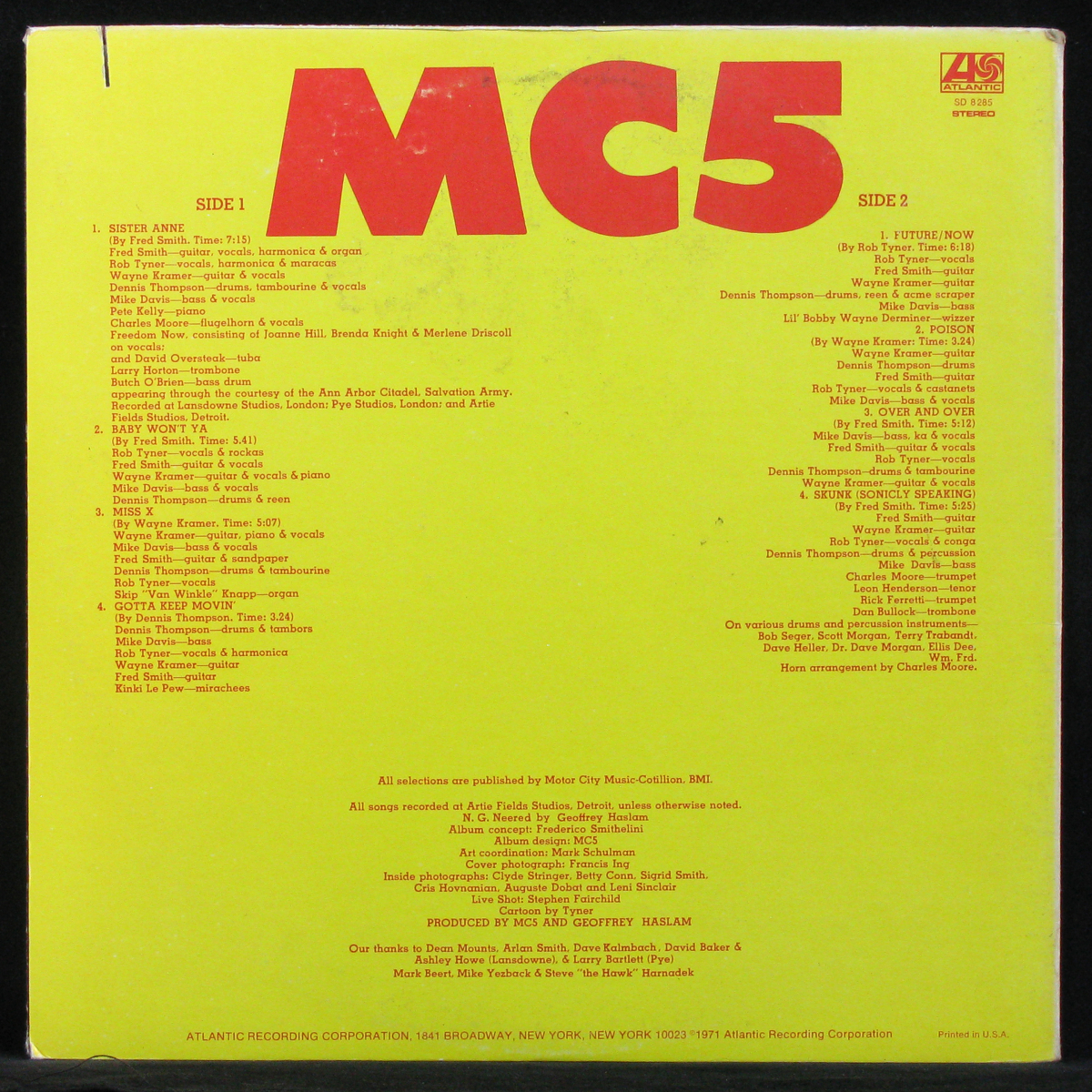 LP MC 5 — High Time фото 2