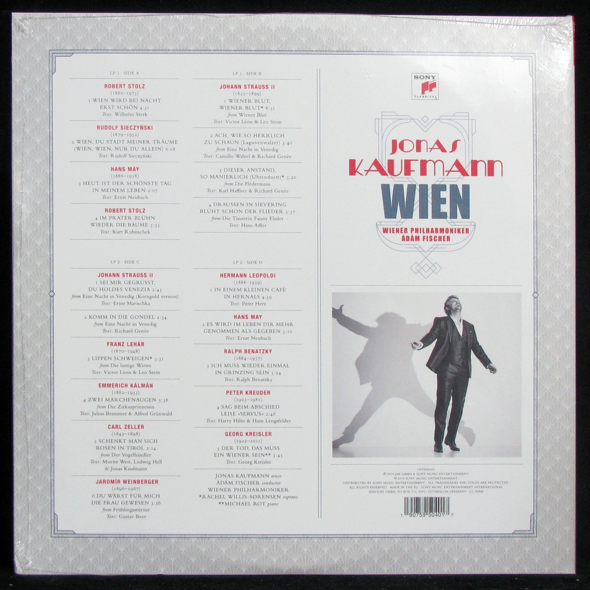 LP Jonas Kaufmann — Wien (2LP) фото 2