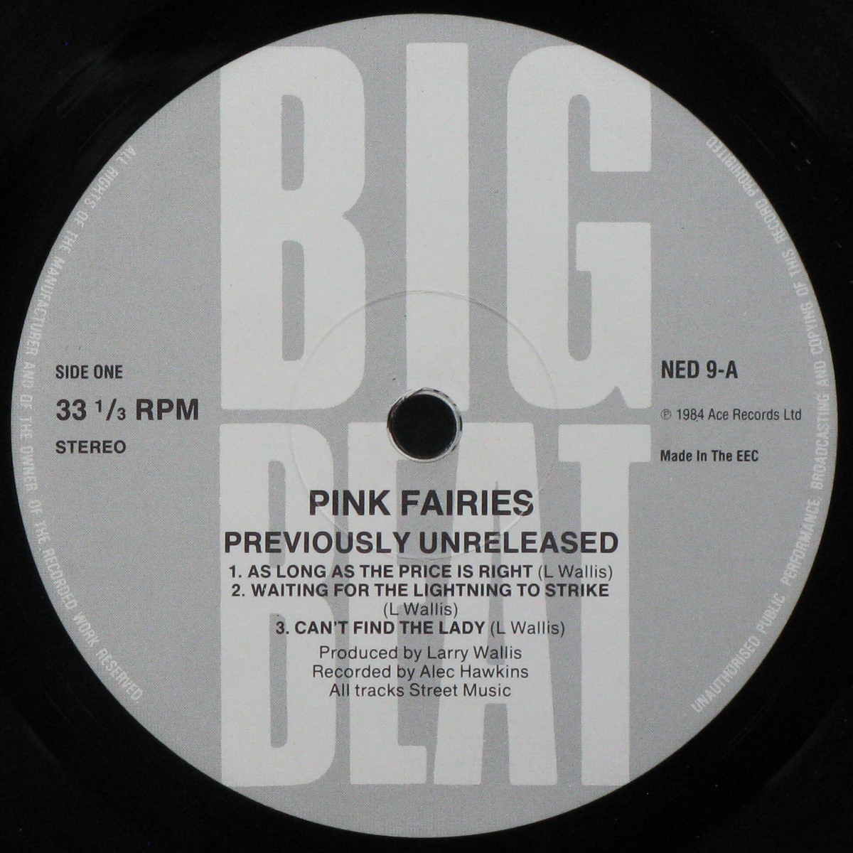 LP Pink Fairies — Previously Unreleased фото 2