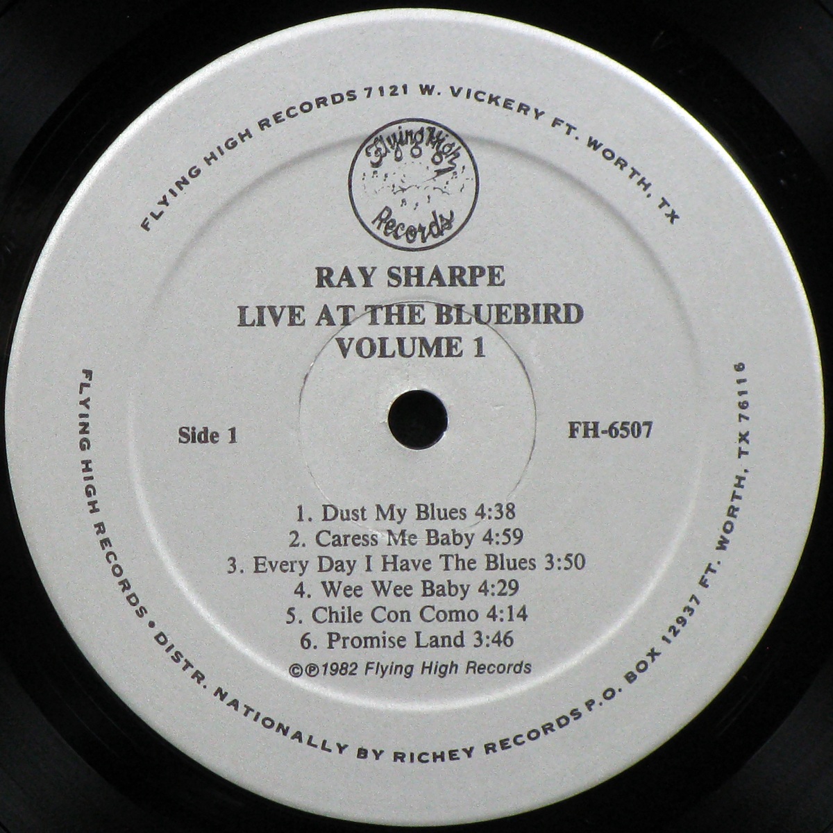 LP Ray Sharpe — Live At The Bluebird Volume 1 фото 2
