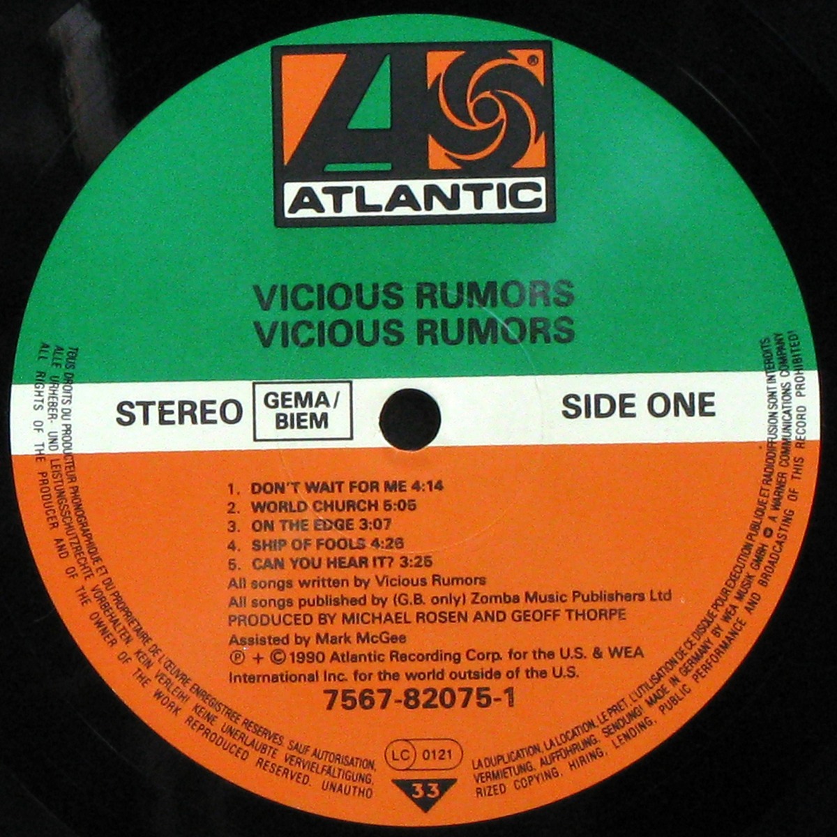 LP Vicious Rumors — Vicious Rumors фото 2