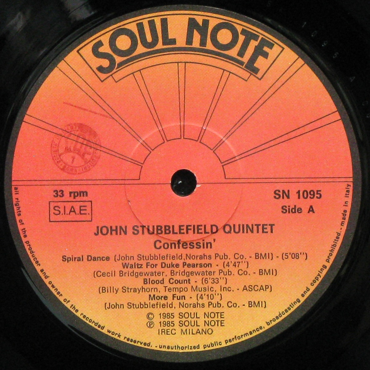 LP John Stubblefield — Confessin' фото 2