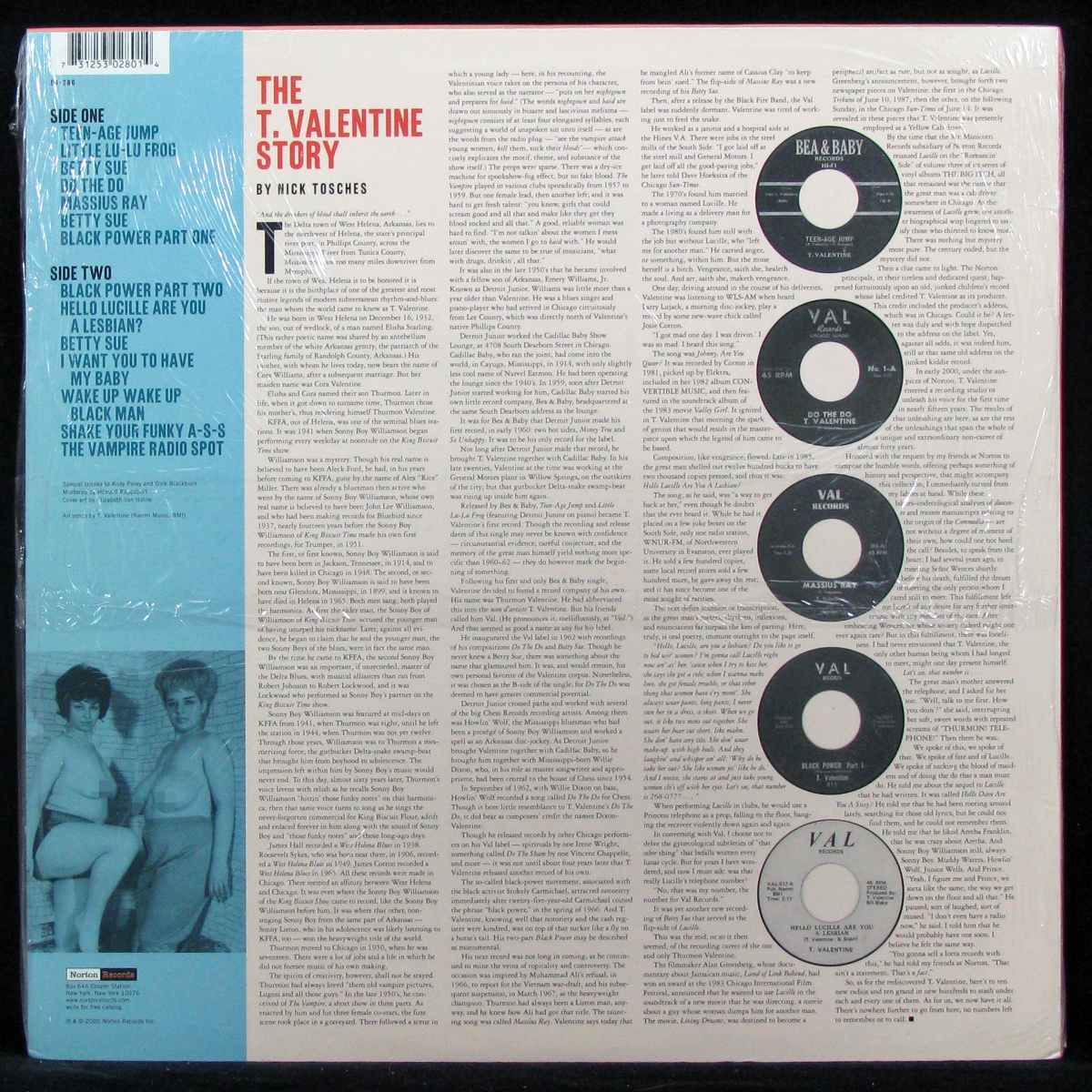 LP T. Valentine — Hello Lucille ... Are You A Lesbian? фото 2