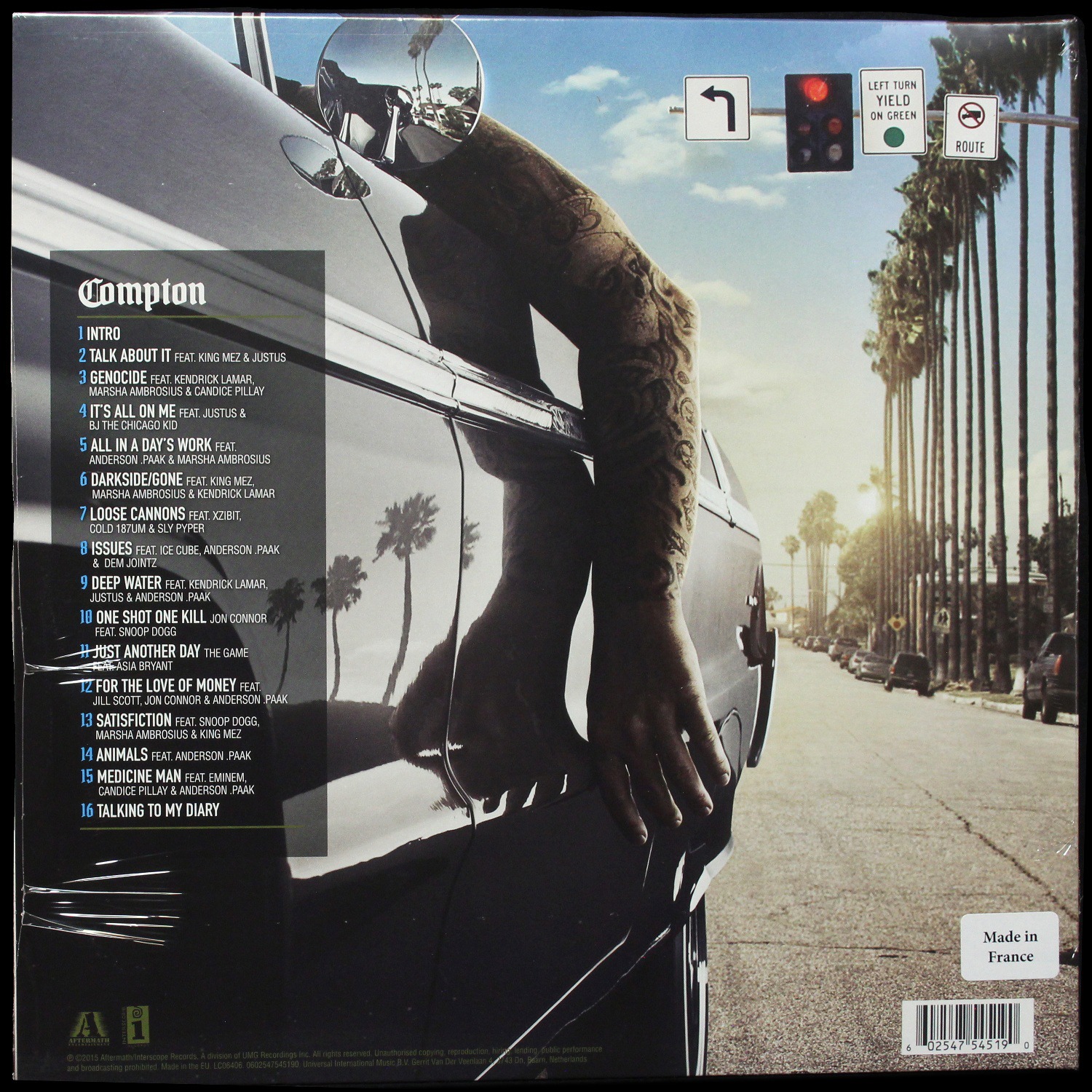 LP Dr. Dre — Compton (A Soundtrack By Dr. Dre) (2LP) фото 2