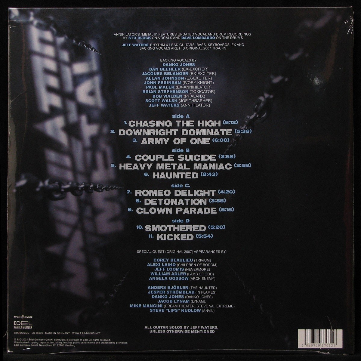 LP Annihilator — Metal II (2LP) фото 2