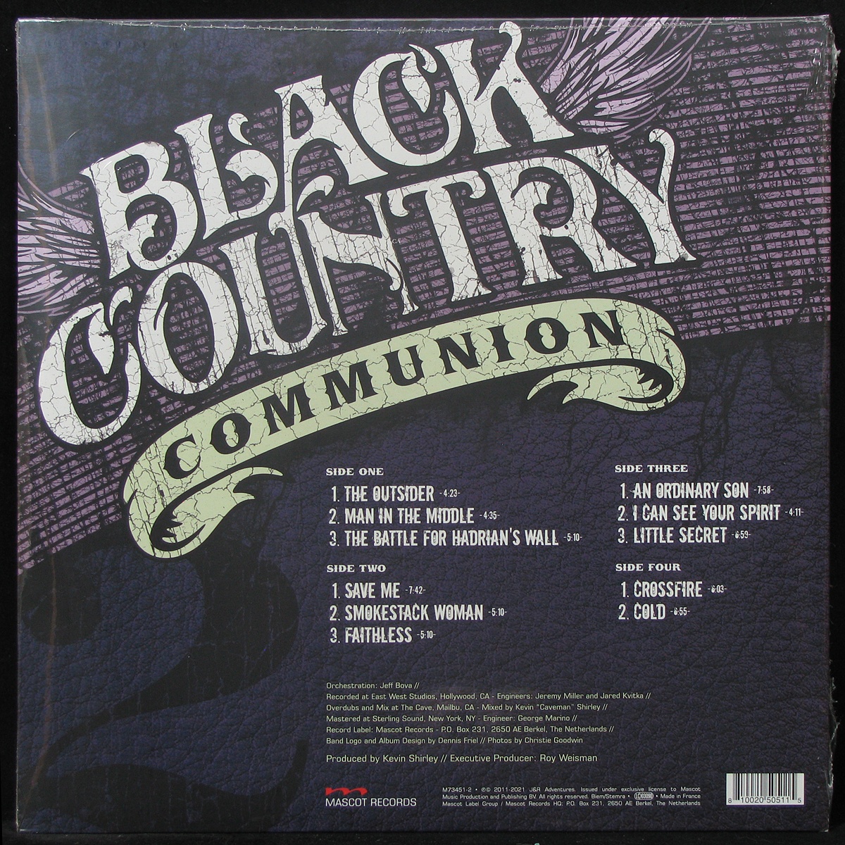 LP Black Country Communion — 2 (2LP, цветной винил) фото 2