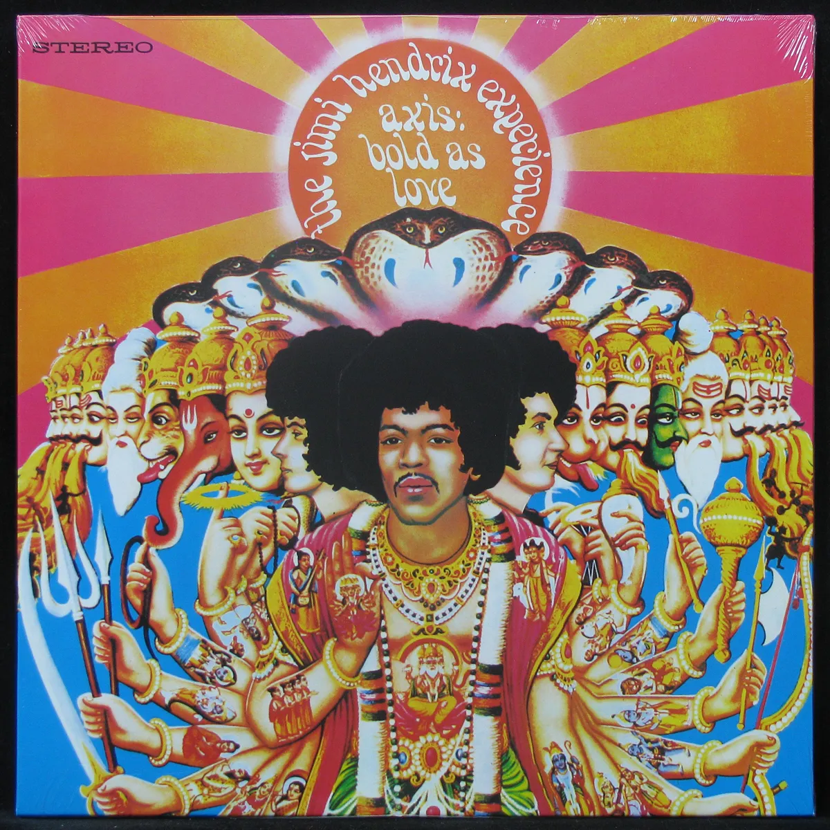 LP Jimi Hendrix — Axis: Bold As Love (+ буклет) фото