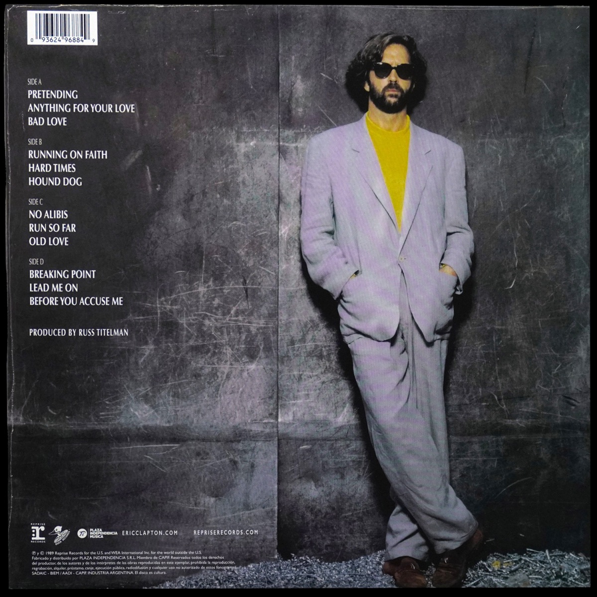 LP Eric Clapton — Journeyman (2LP, + буклет) фото 2