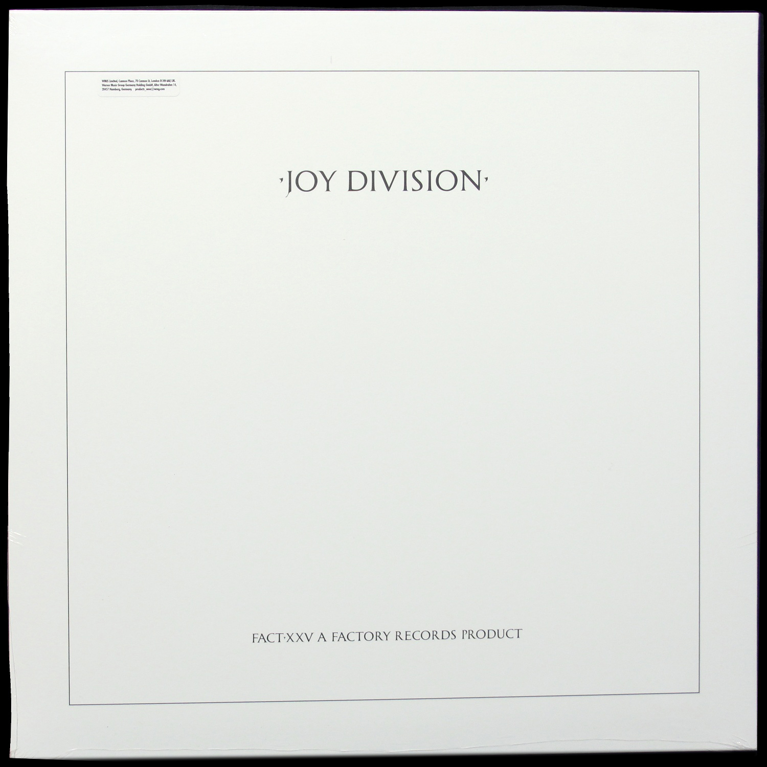 LP Joy Division — Closer фото 2