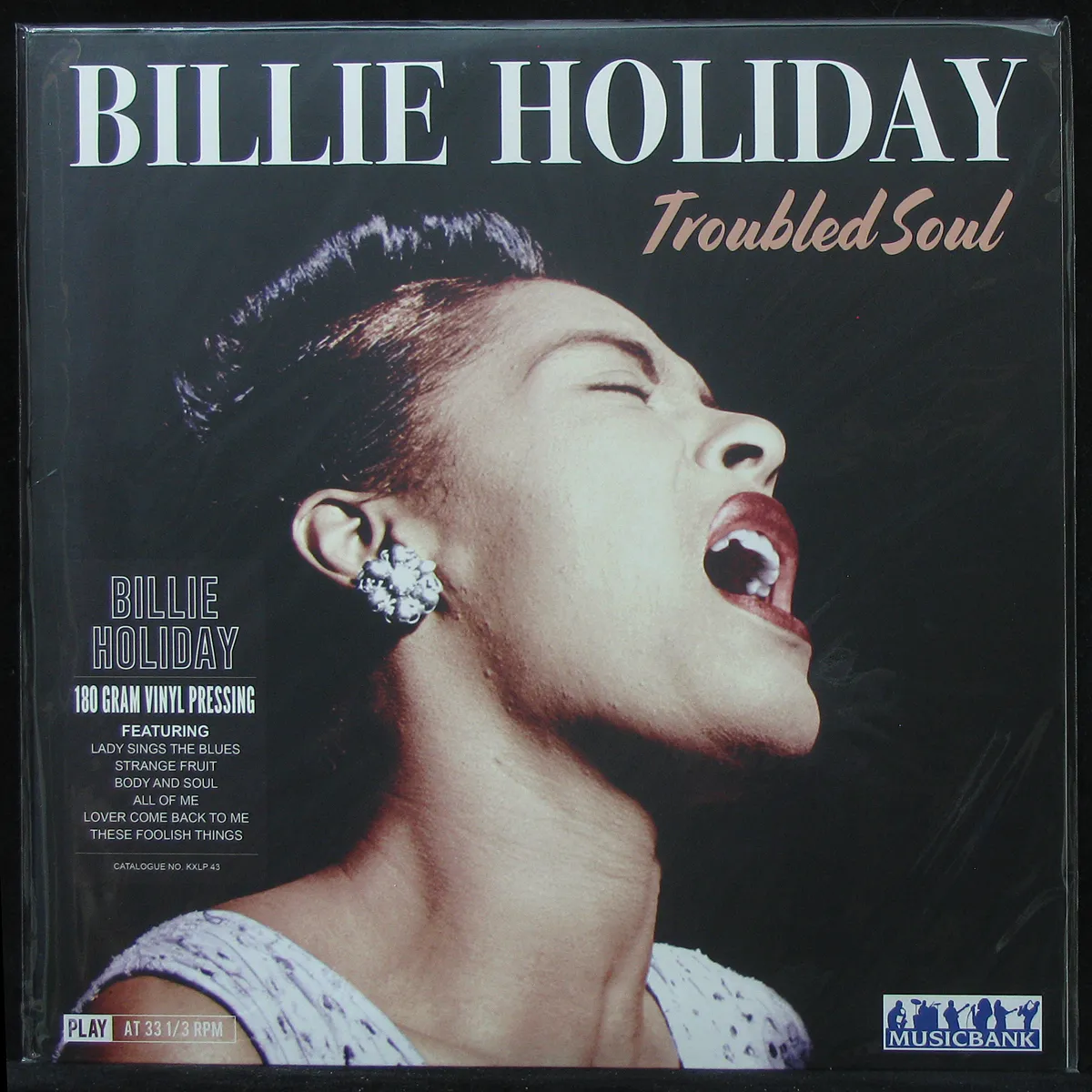 LP Billie Holiday — Troubled Soul фото