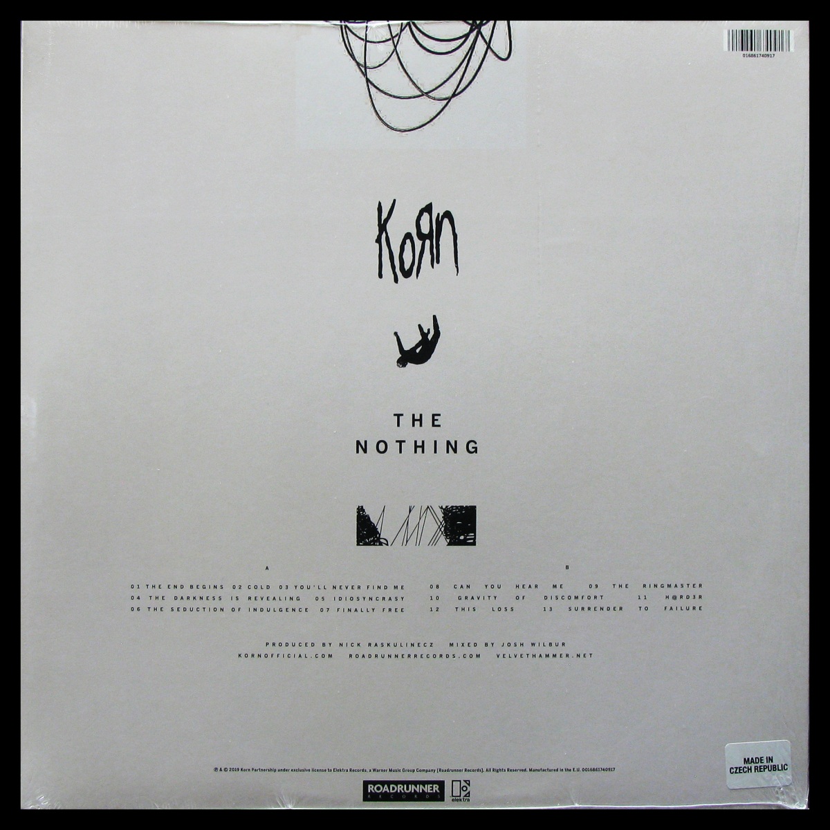 LP Korn — Nothing (цветной винил) фото 2