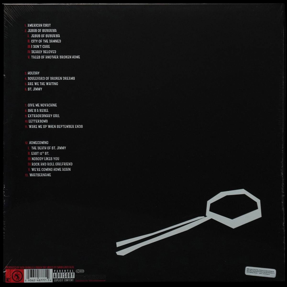 LP Green Day — American Idiot (2LP) фото 2