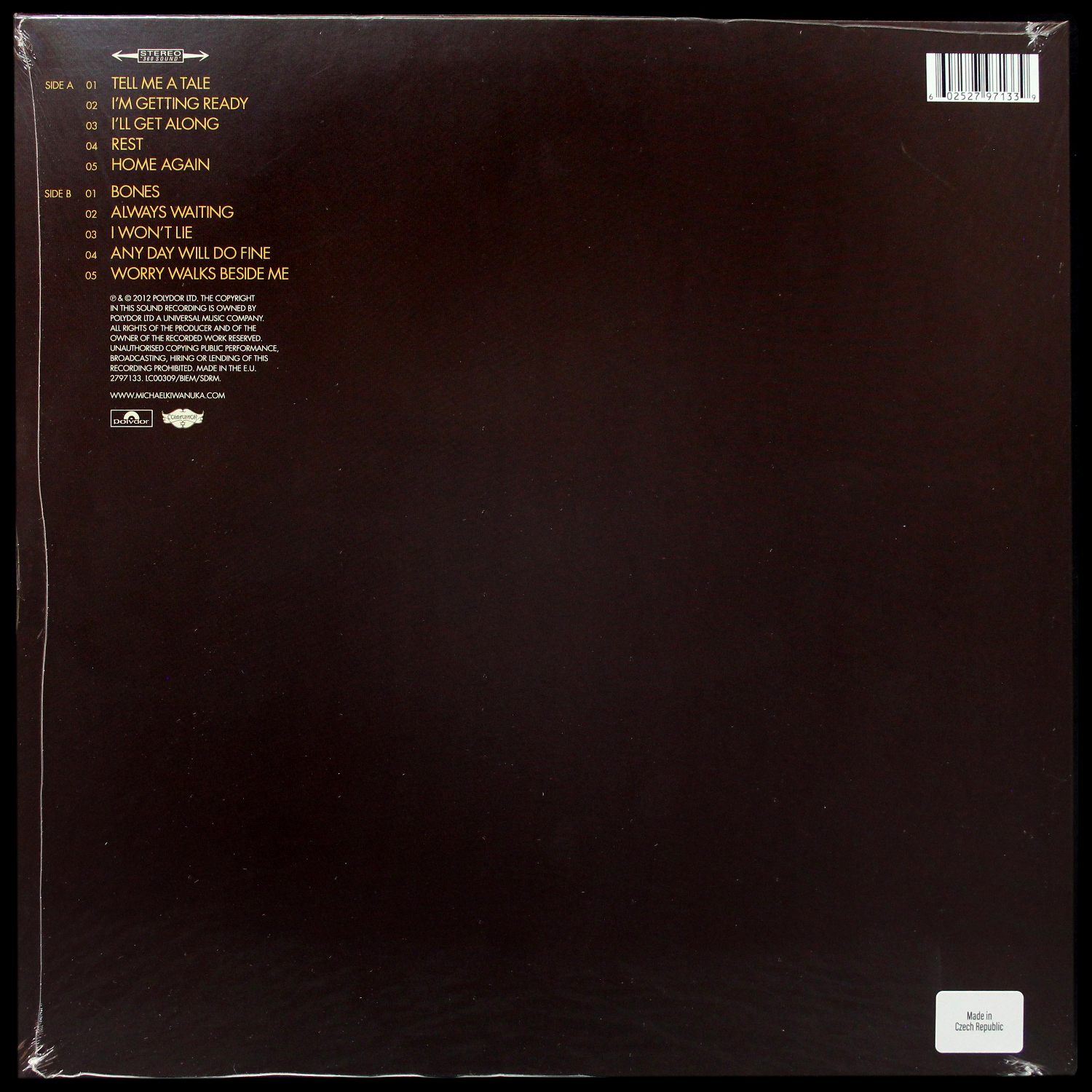 LP Michael Kiwanuka — Home Again фото 2