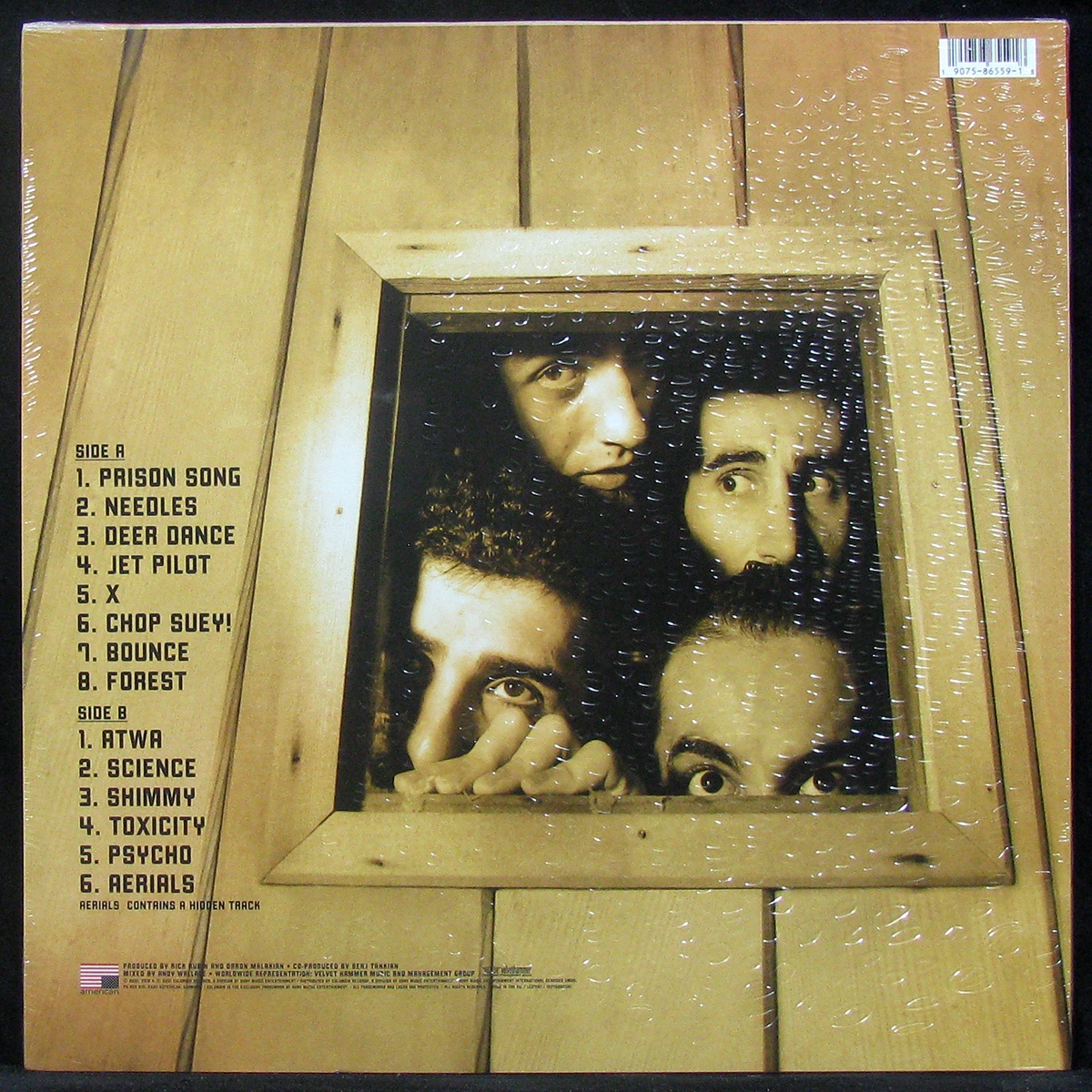 LP System Of A Down — Toxicity фото 2