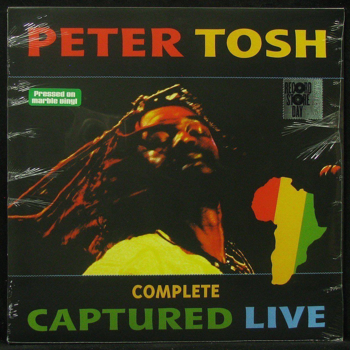 LP Peter Tosh — Complete Captured Live (2LP, цветной винил) фото