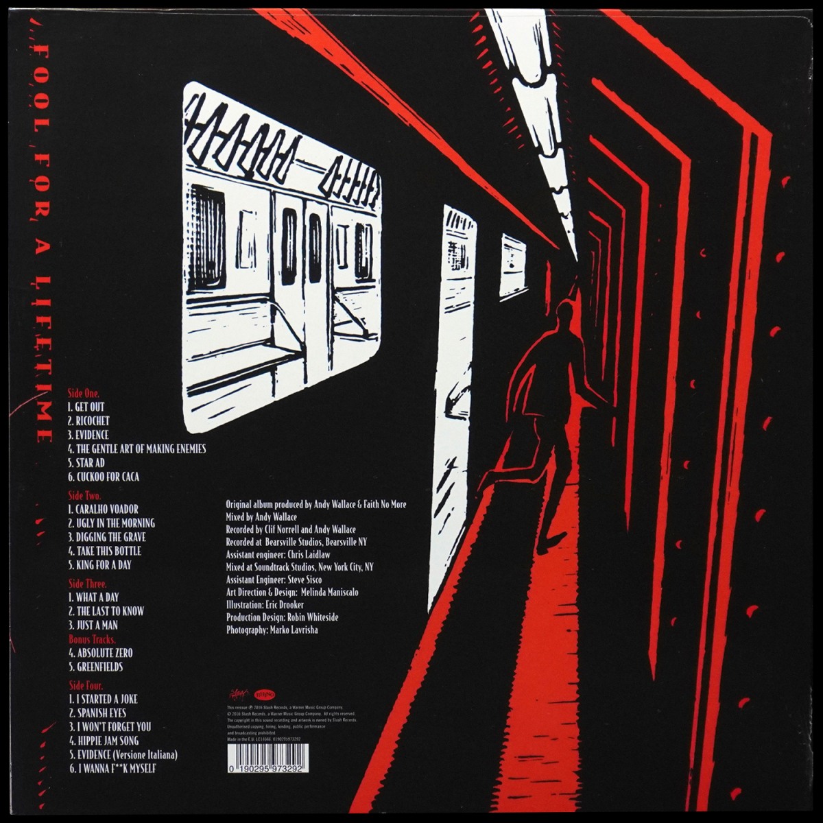 LP Faith No More — King For A Day Fool For A Lifetime (2LP) фото 2