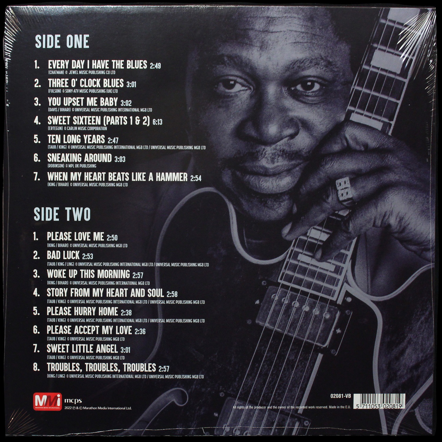 LP B.B. King — King Of The Blues фото 2