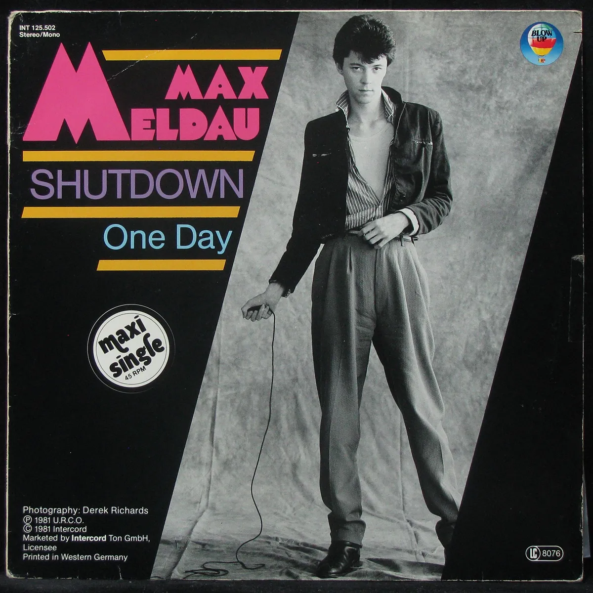 LP Max Meldau — Shutdown (макси сингл) фото