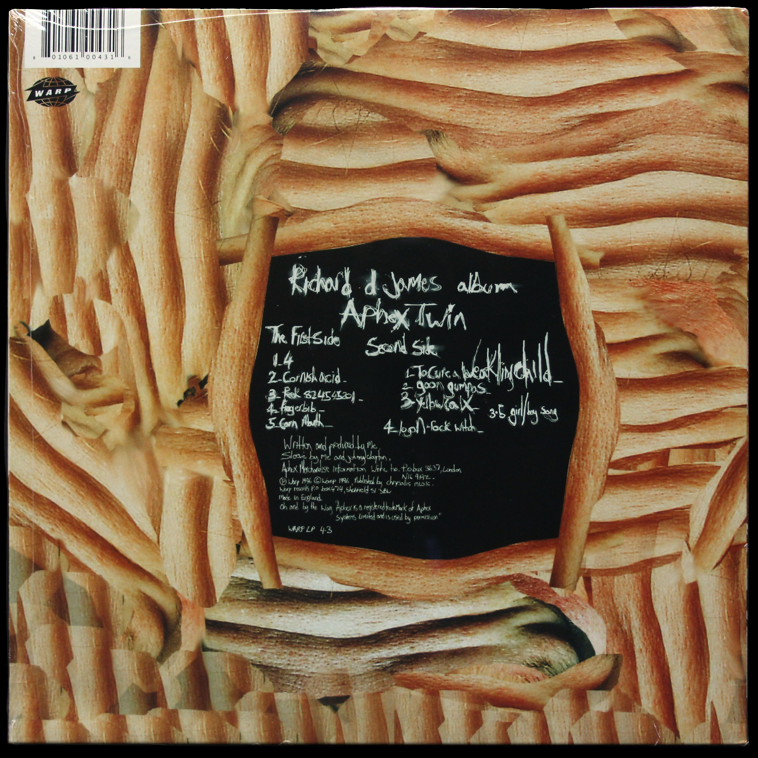 LP Aphex Twin — Richard D.James Album фото 2