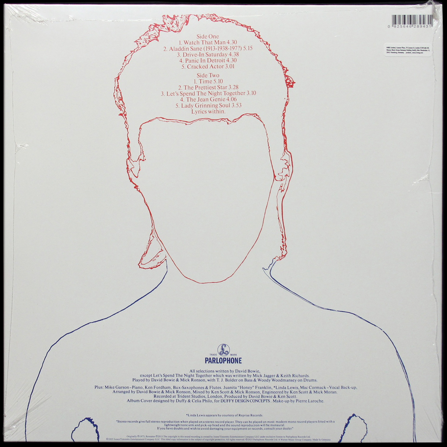 LP David Bowie — Aladdin Sane фото 2