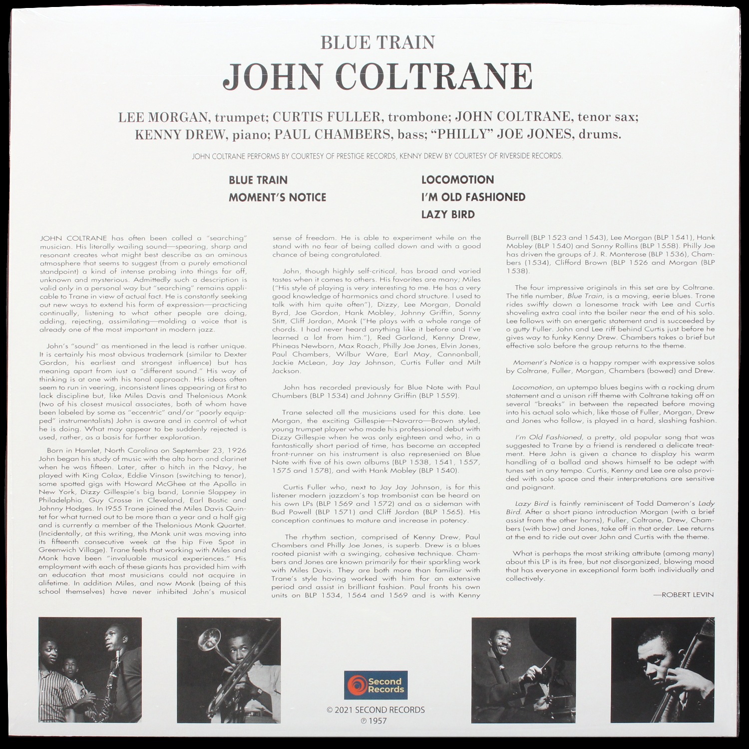 LP John Coltrane — Blue Train фото 2