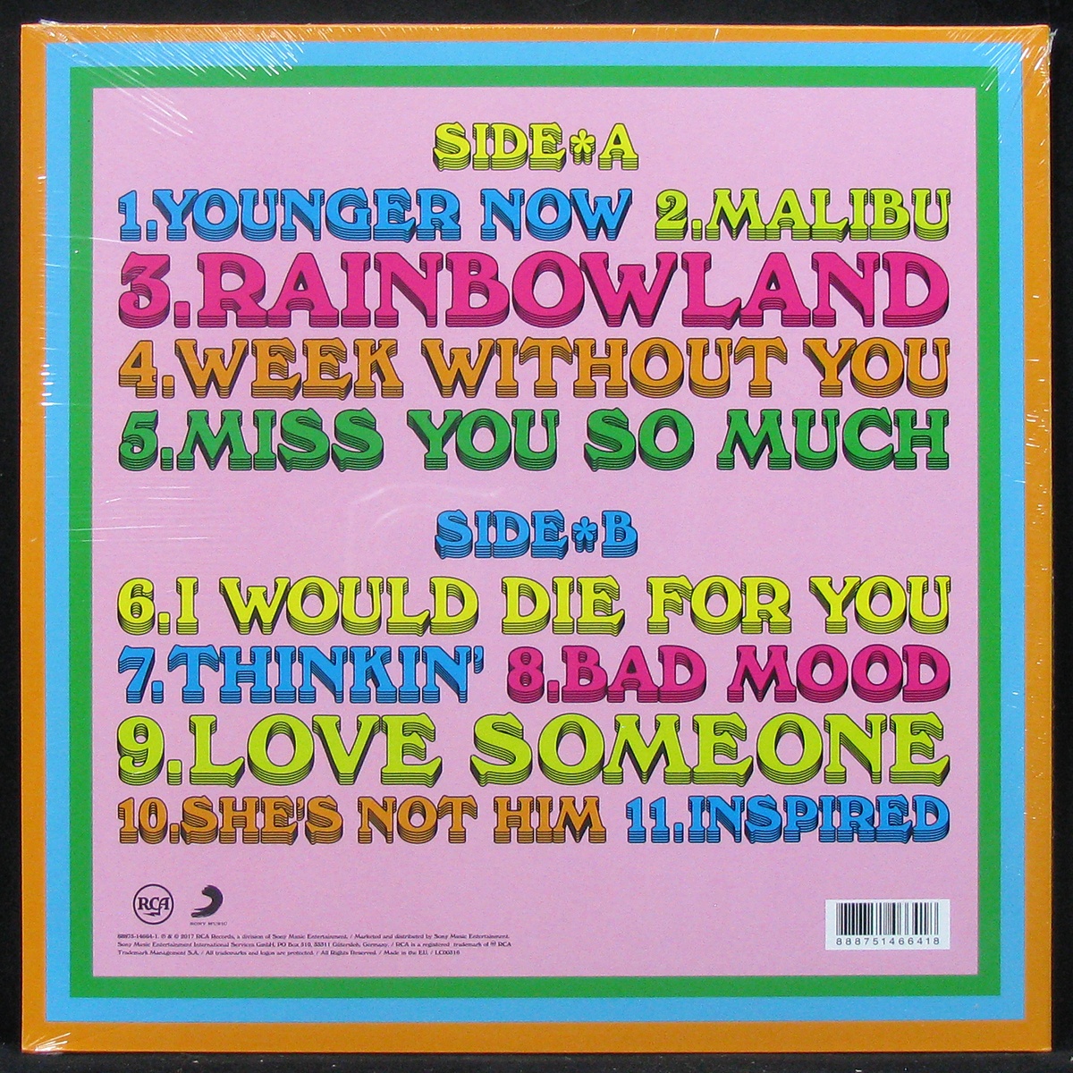 LP Miley Cyrus — Younger Now (+ буклет) фото 2