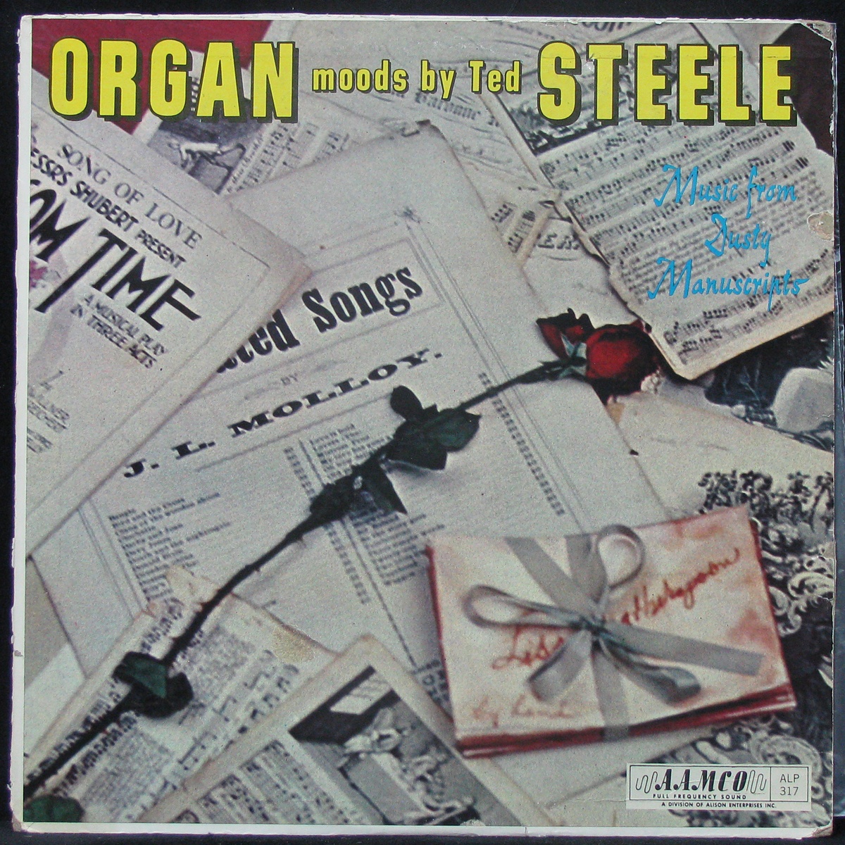 LP Ted Steele — Organ Moods By Ted Steele фото