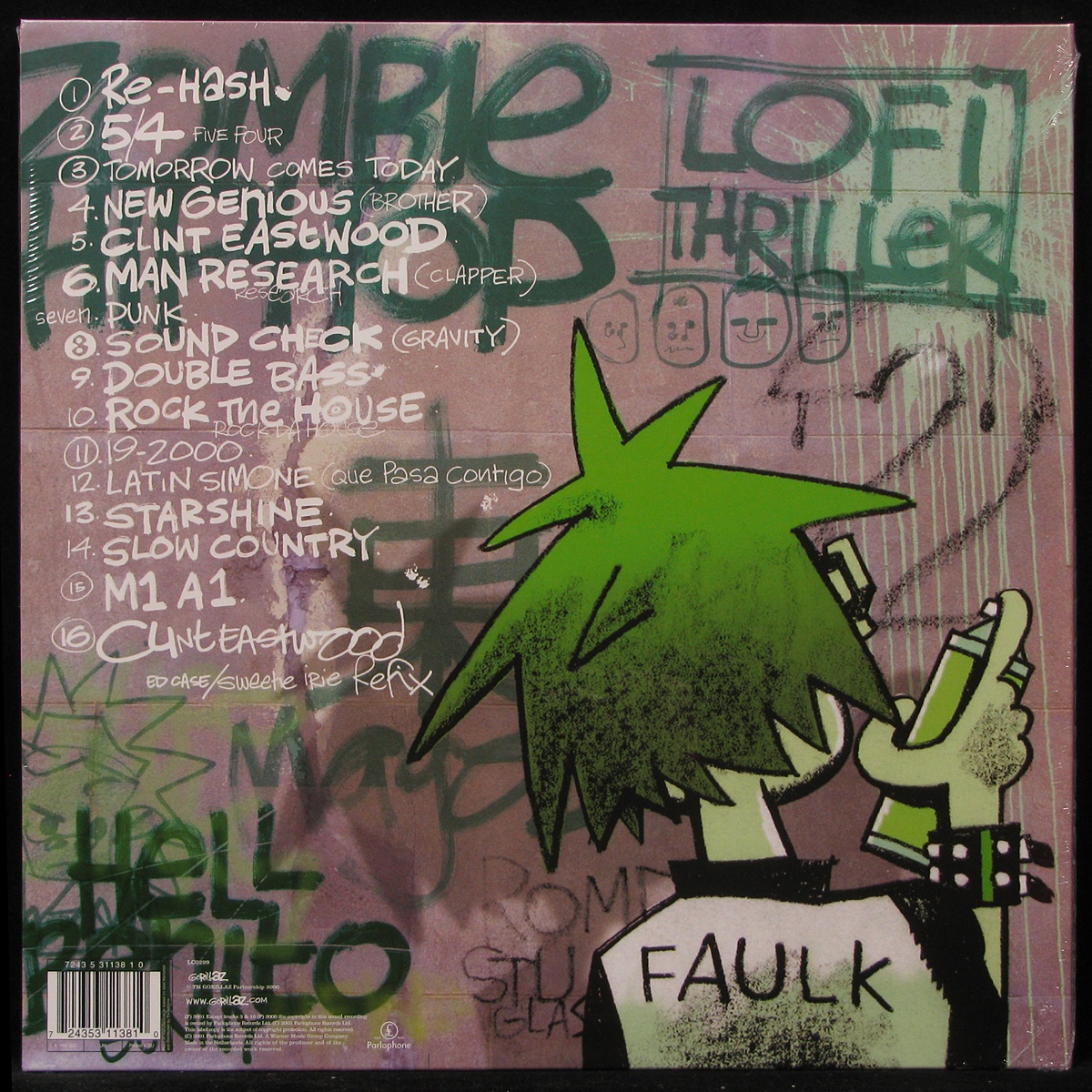 LP Gorillaz — Gorillaz (2LP) фото 2