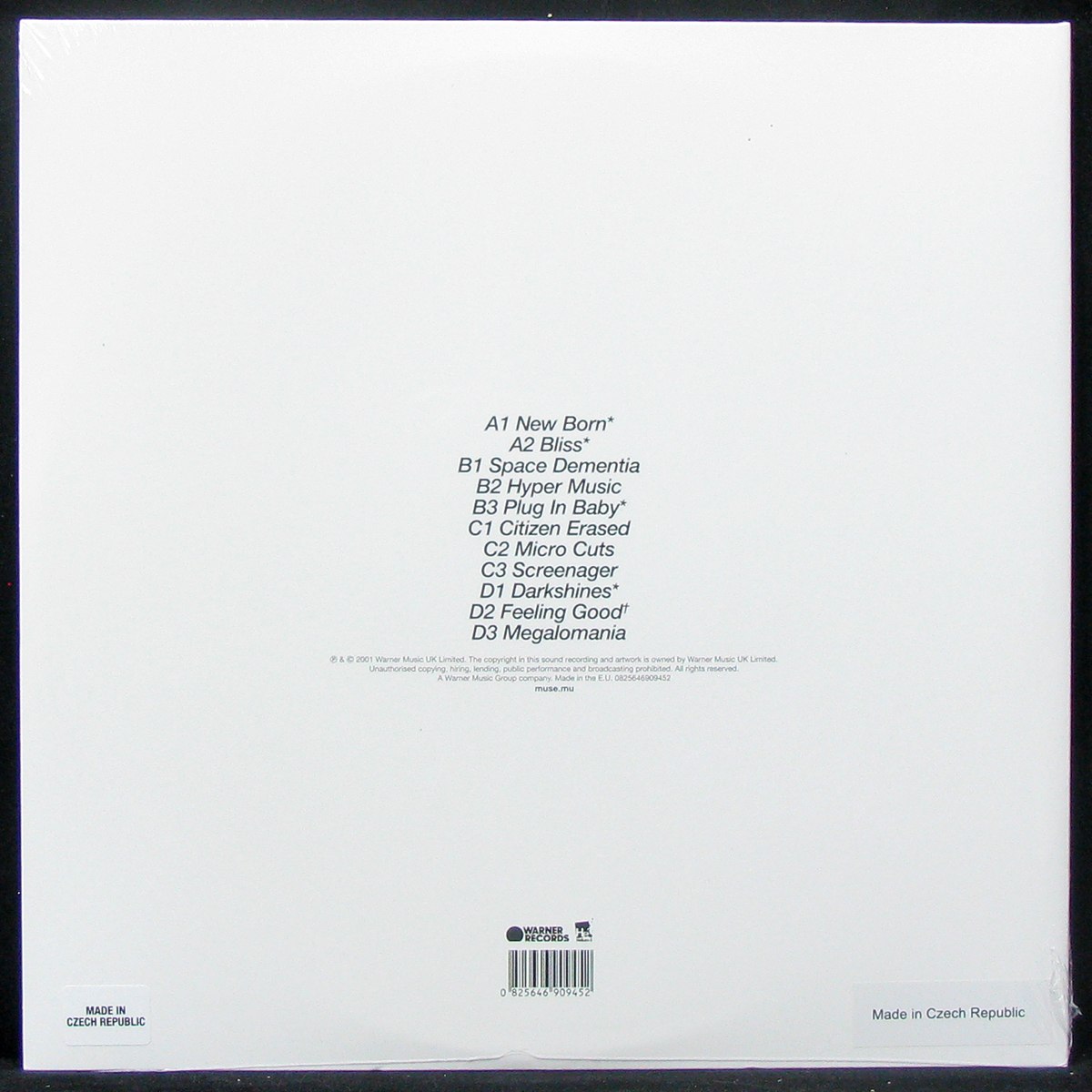 LP Muse — Origin Of Symmetry (2LP) фото 2