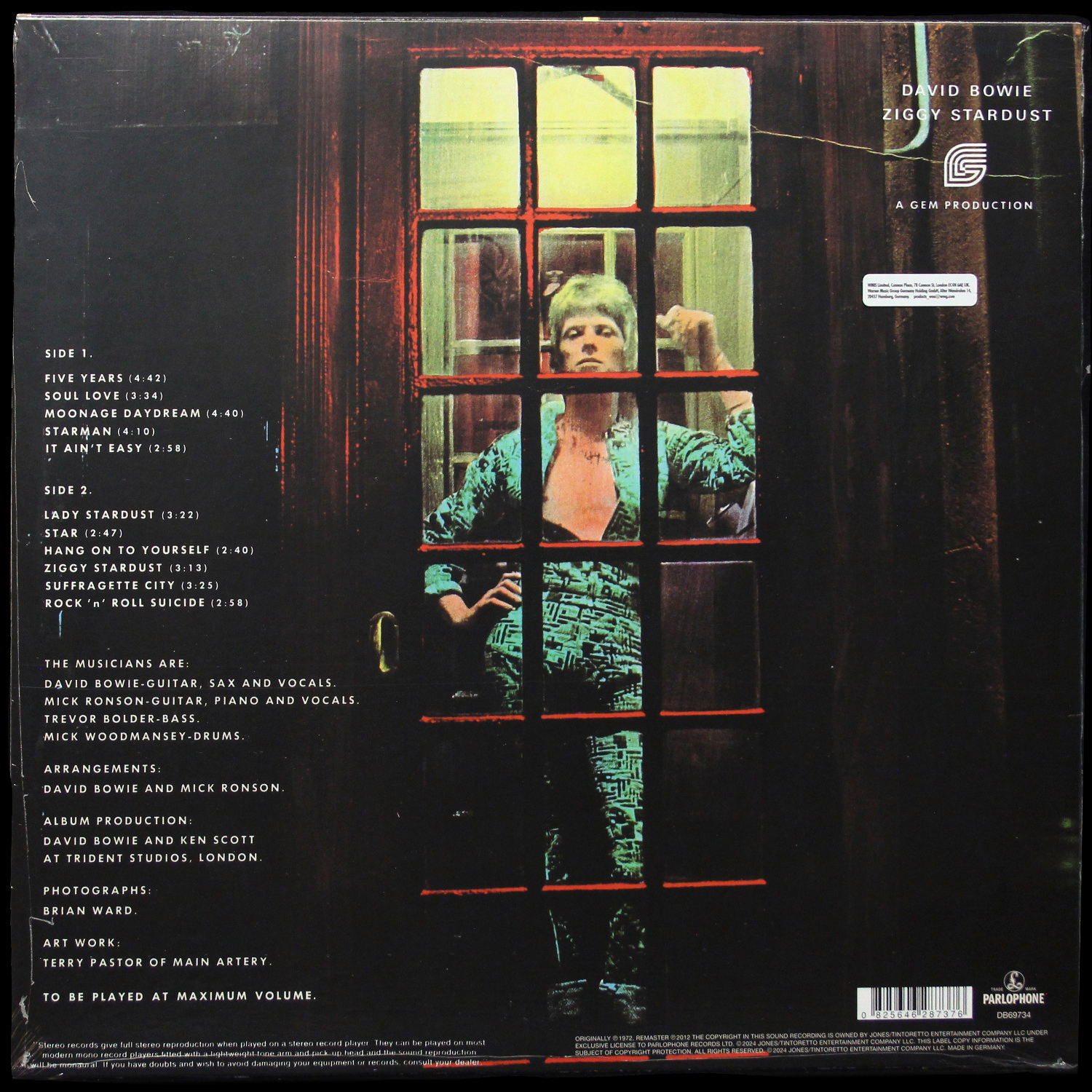 LP David Bowie — Rise And Fall Of Ziggy Stardust фото 2
