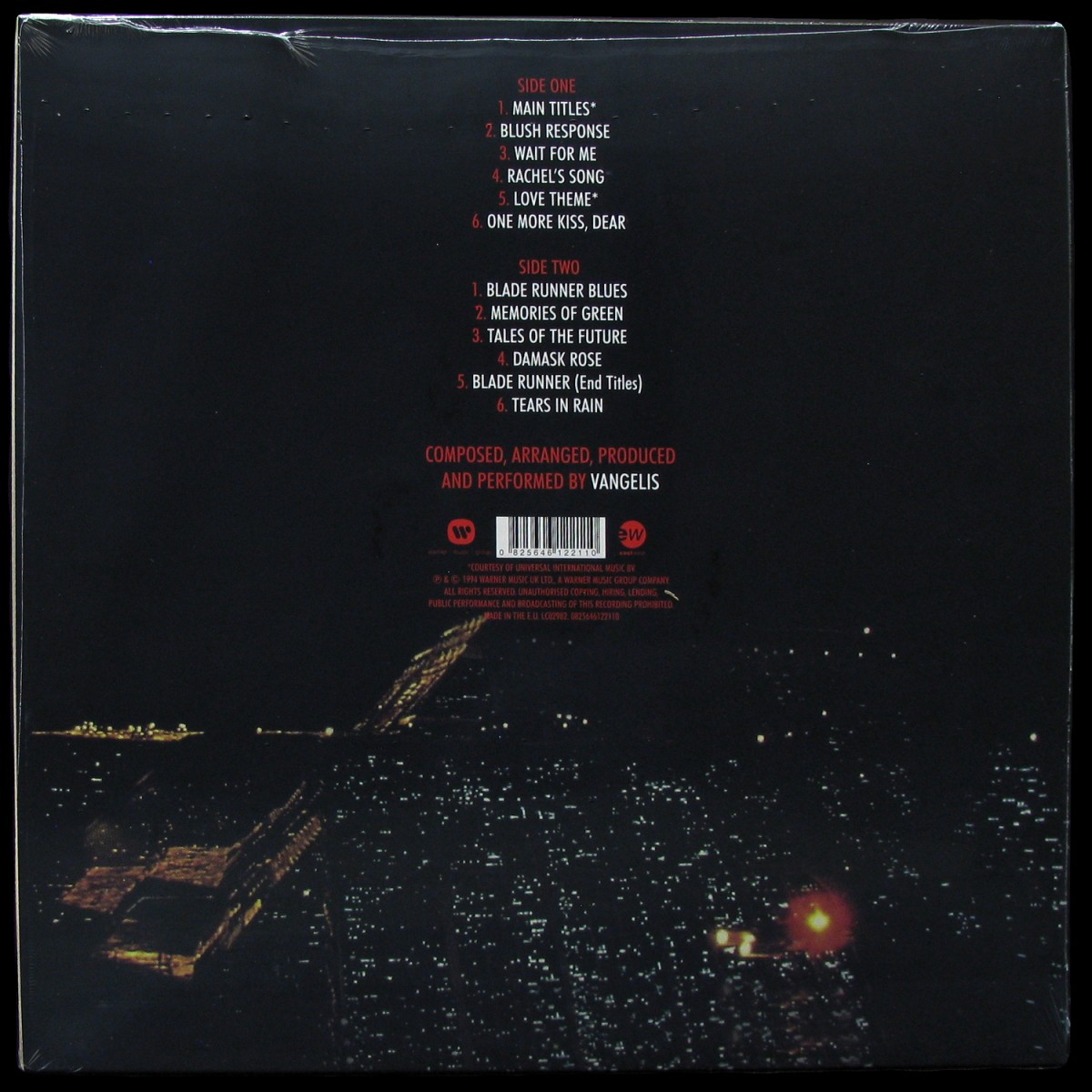 LP Vangelis — Blade Runner фото 2