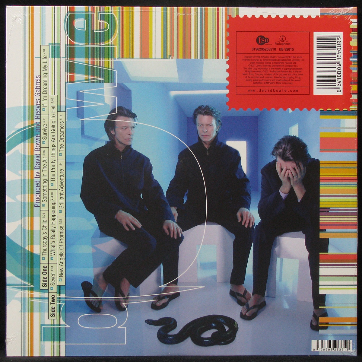 LP David Bowie — Hours фото 2