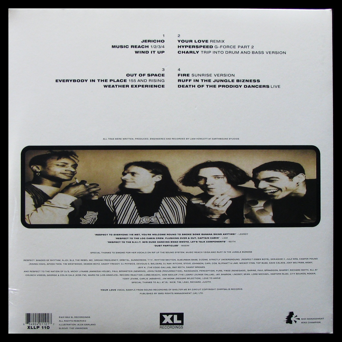 LP The Prodigy — Experience (2LP) фото 2