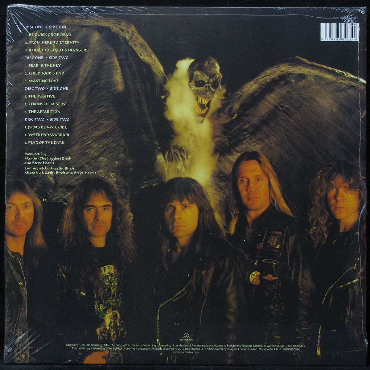 LP Iron Maiden — Fear Of The Dark (2LP) фото 2