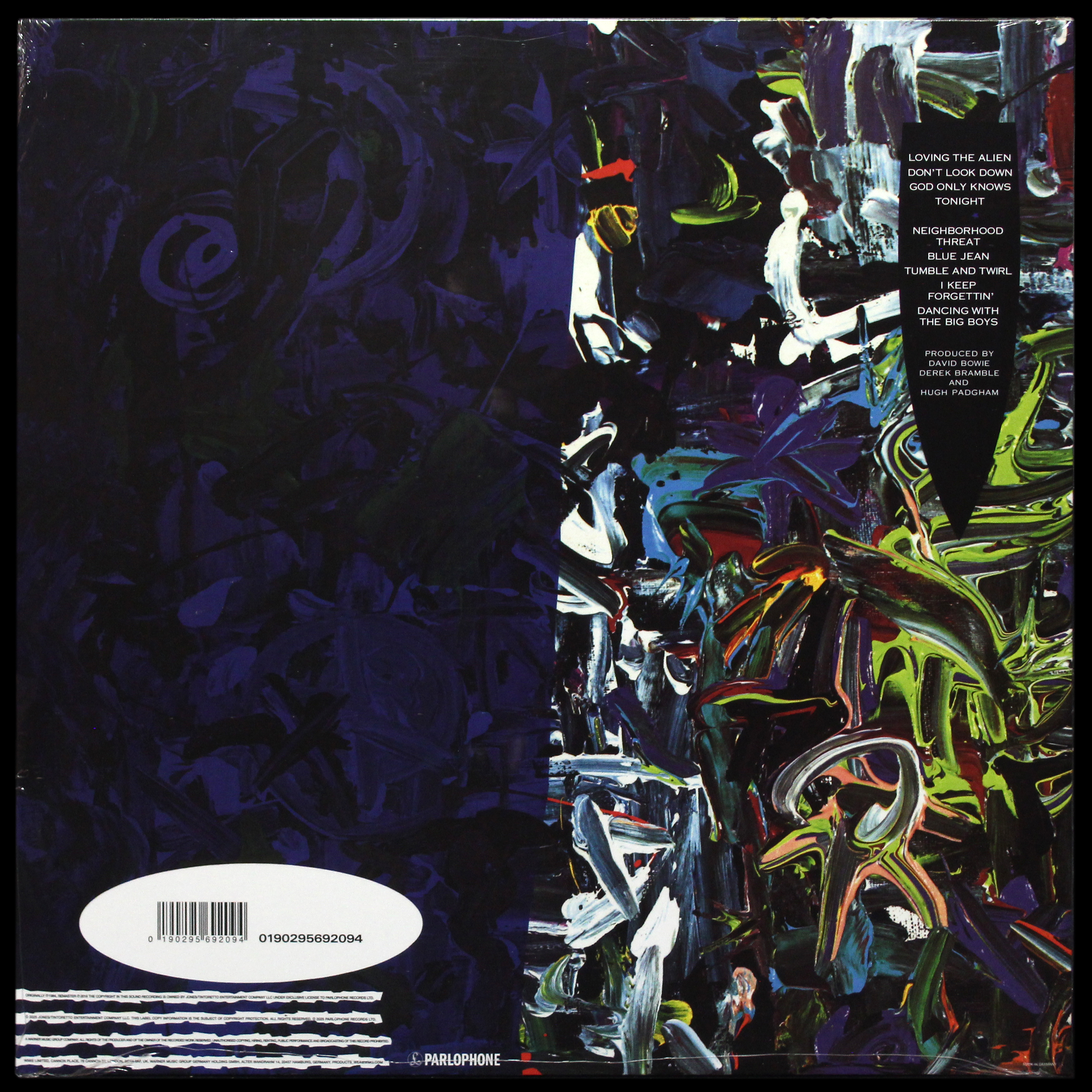 LP David Bowie — Tonight фото 2