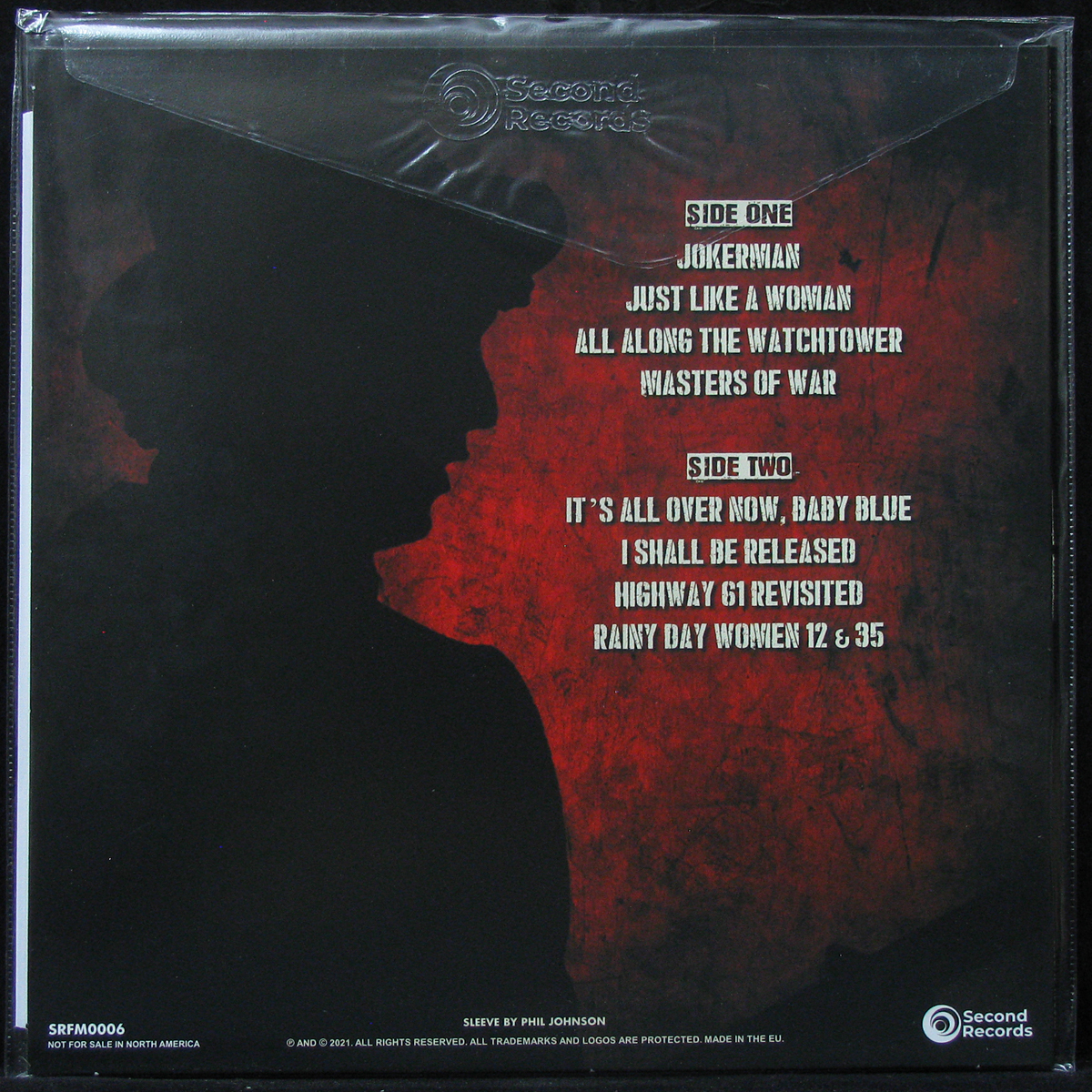 LP Bob Dylan — Festival Man (красный винил) фото 2