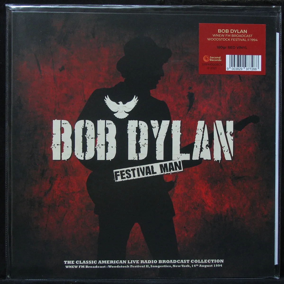 LP Bob Dylan — Festival Man (красный винил) фото
