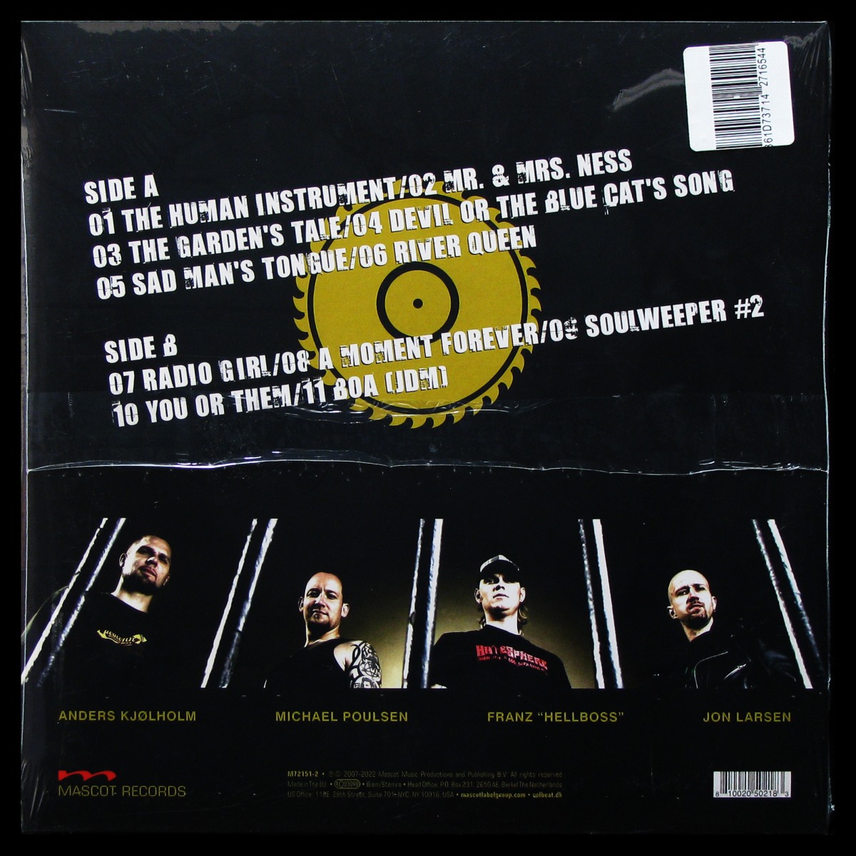 LP Volbeat — Rock The Rebel / Metal The Devil (цветной винил) фото 2