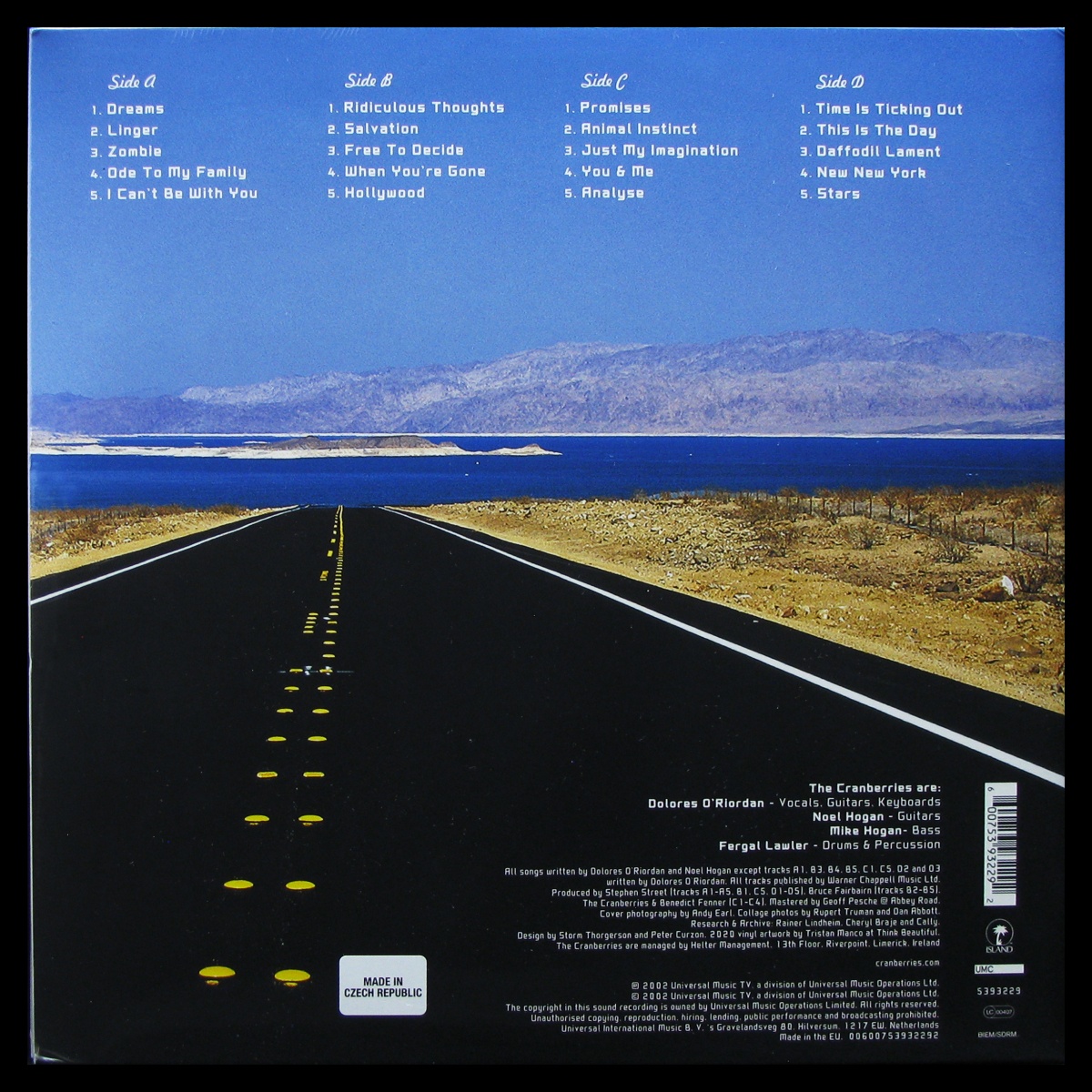 LP Cranberries — Stars: The Best Of 1992-2002 (2LP) фото 2