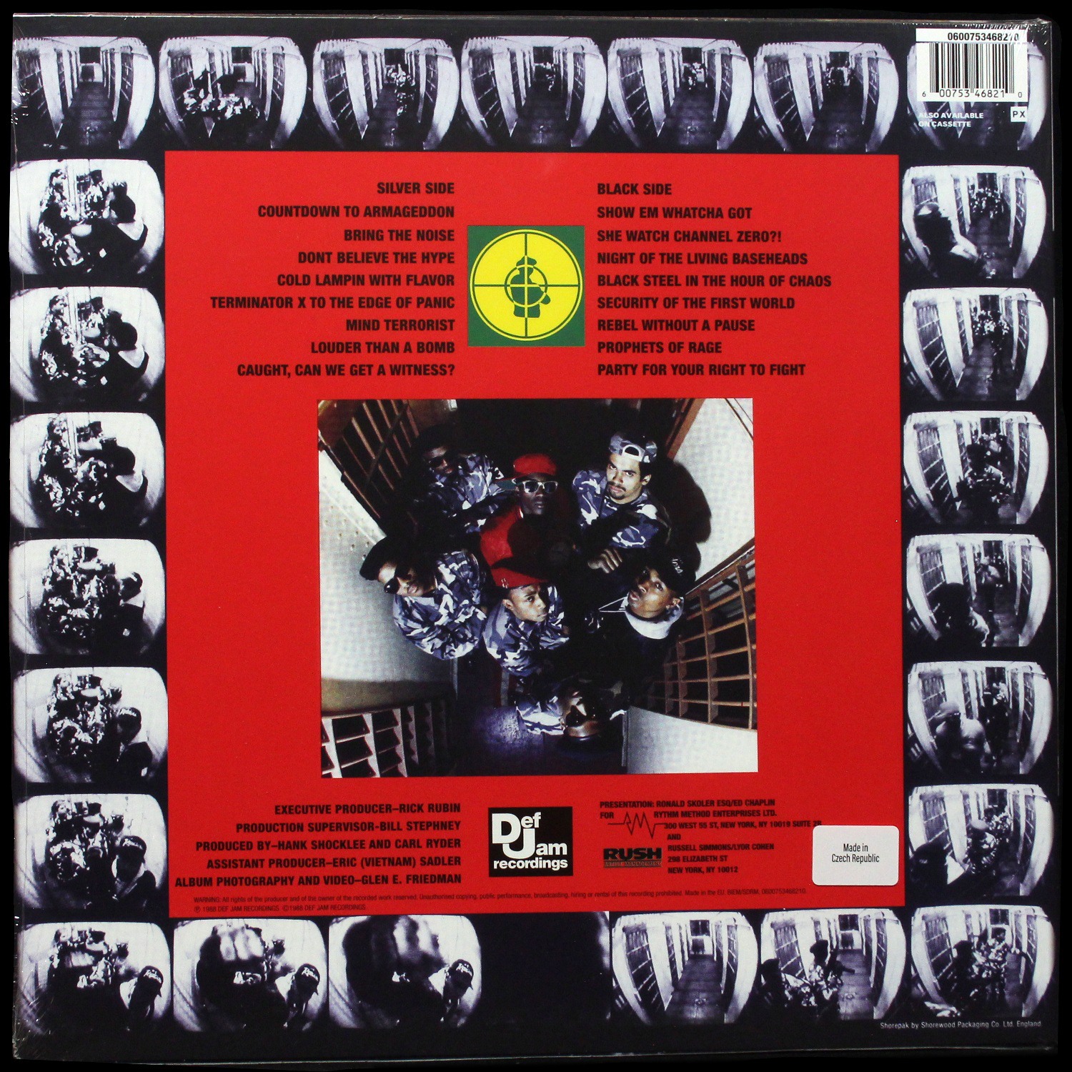 LP Public Enemy — It Takes A Nation Of Millions To Hold Us Back фото 2