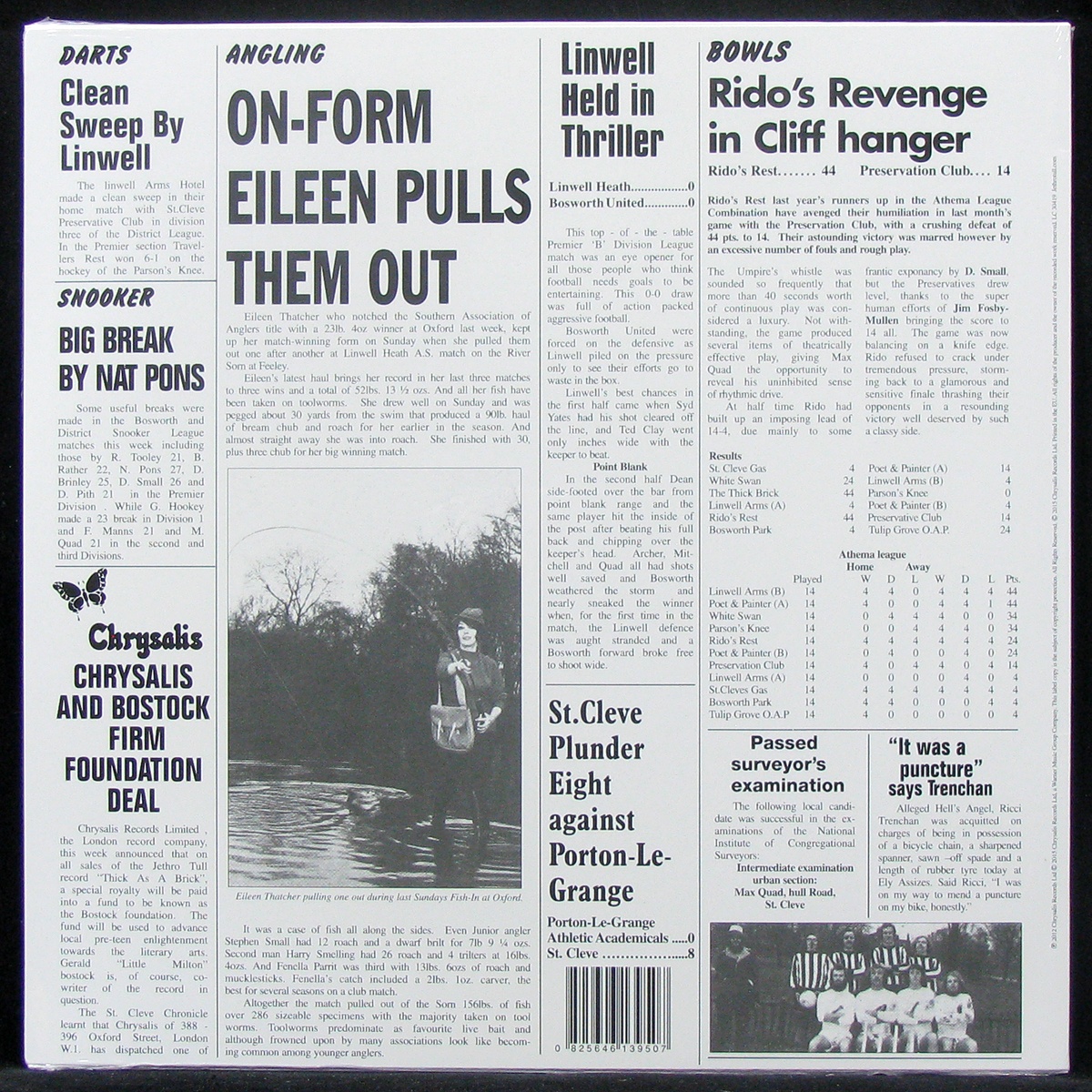 LP Jethro Tull — Thick As A Brick (+ буклет) фото 2