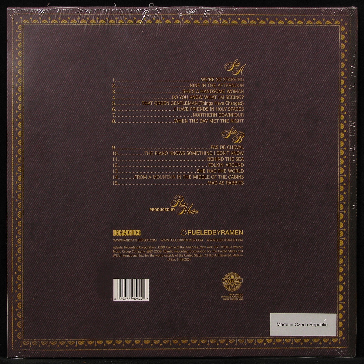 LP Panic! At The Disco — Pretty Odd фото 2