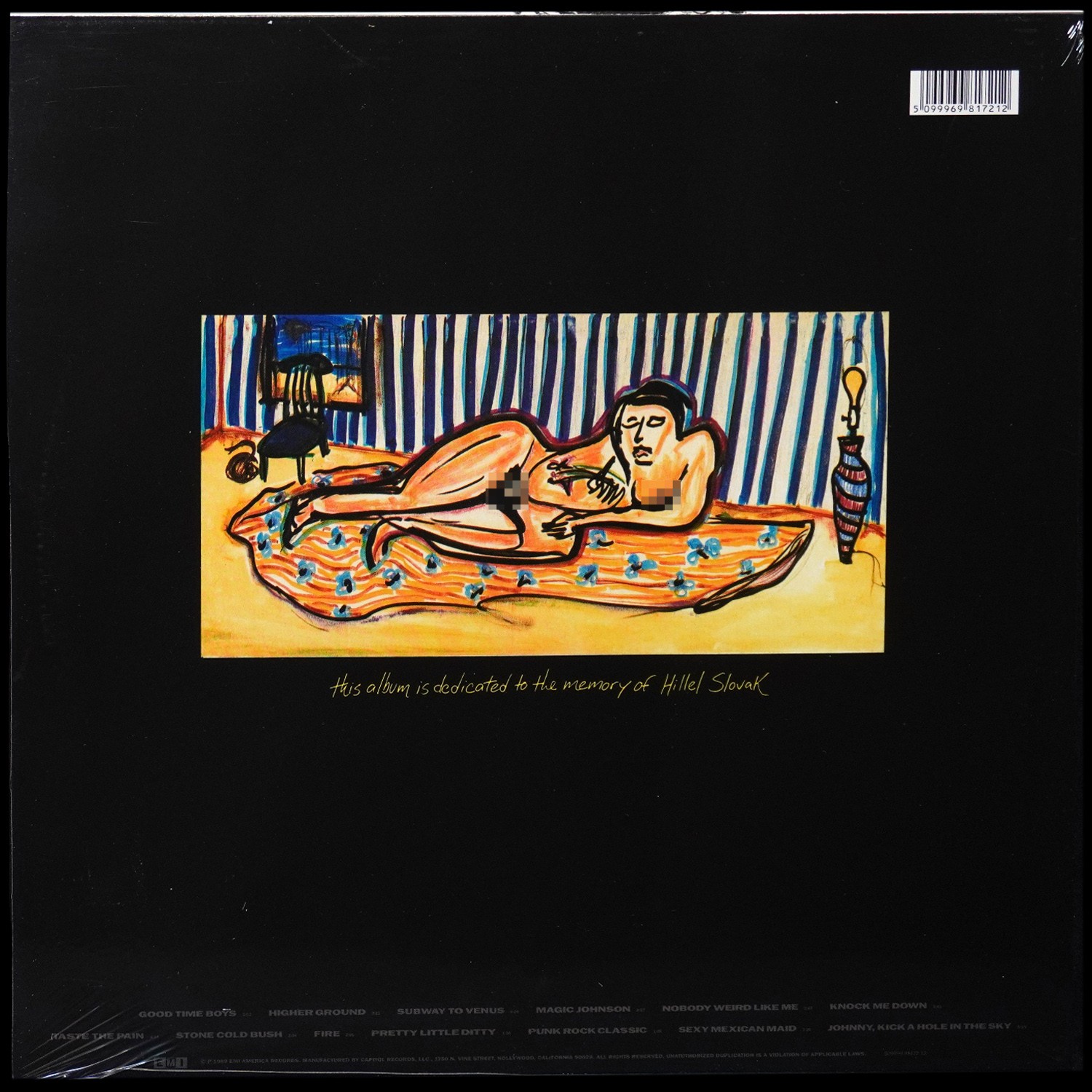 LP Red Hot Chili Peppers — Mother's Milk фото 2
