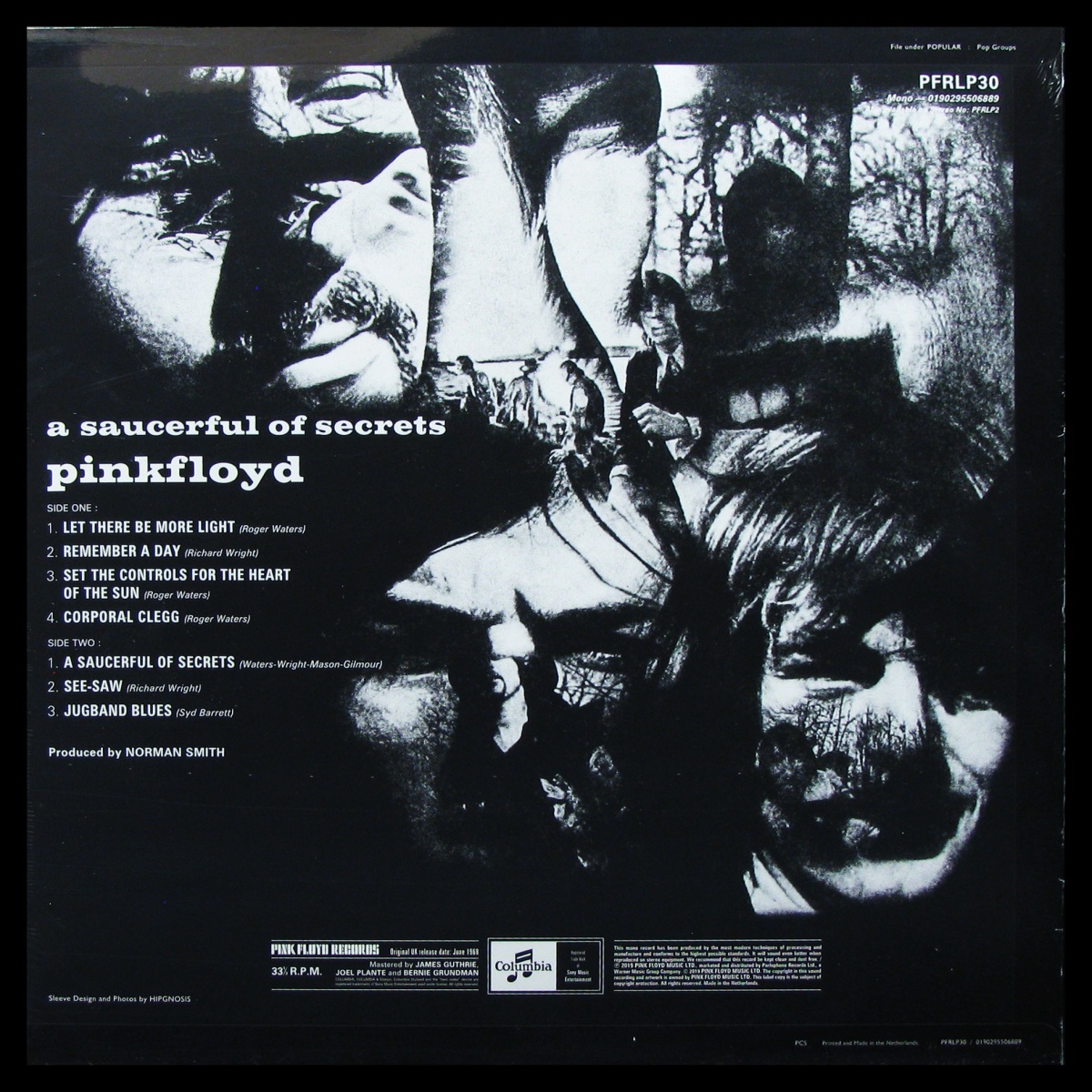 LP Pink Floyd — A Saucerful Of Secrets (моно) фото 2