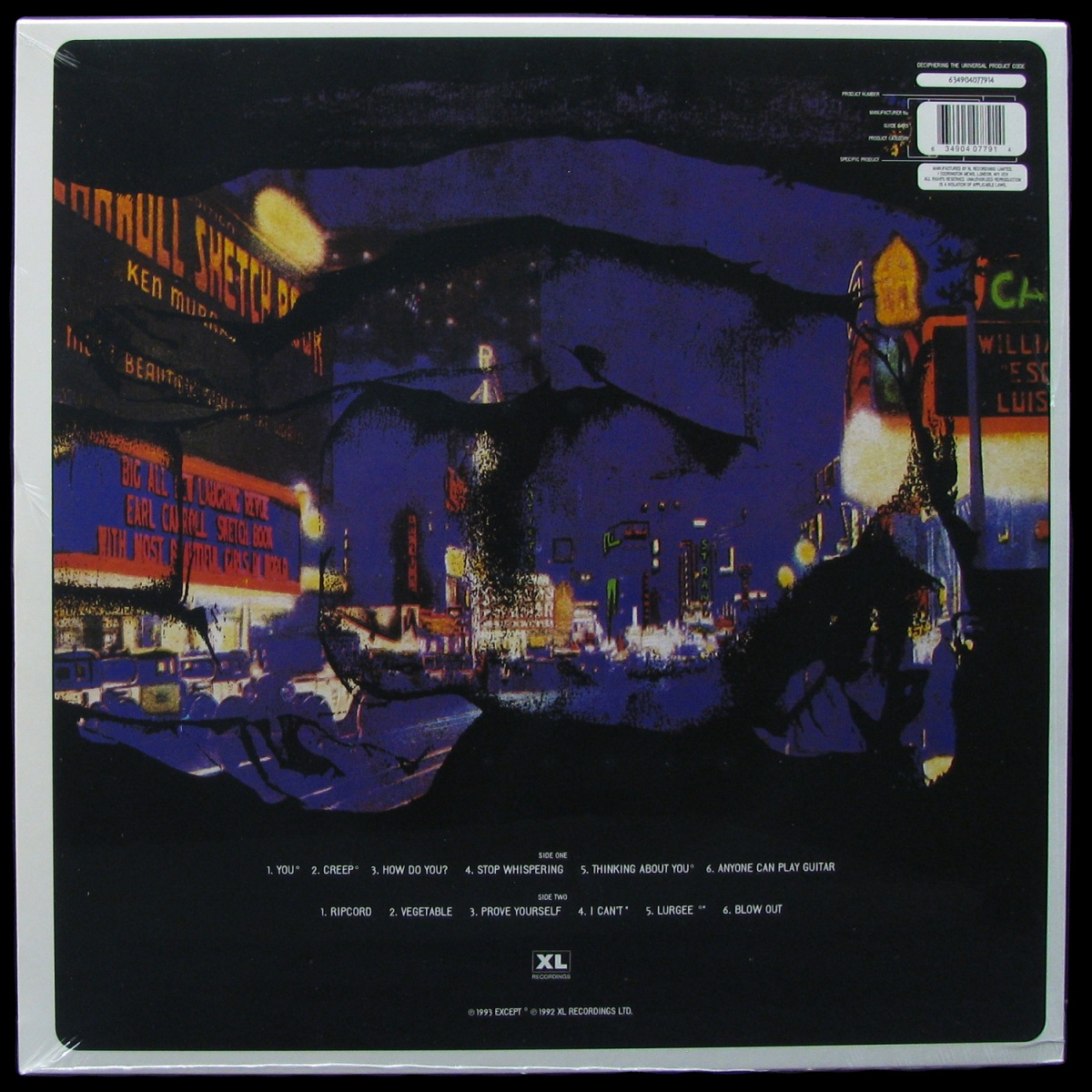 LP Radiohead — Pablo Honey фото 2